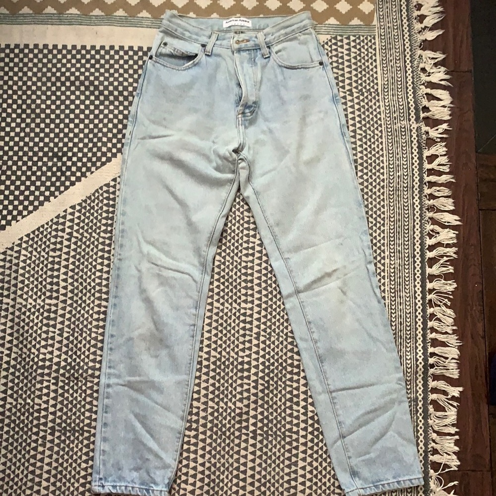 American Apparel High-Waisted Jeans!